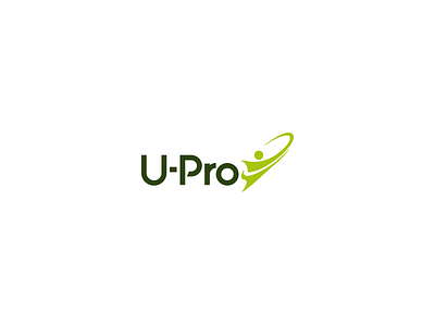 U-Pro Logo Design abstract logo logo logo design logopreneur radiant logo