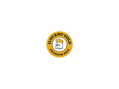 Ilocano Gold Logo Design abstract logo circle logo logo logo design logopreneur radiant logo