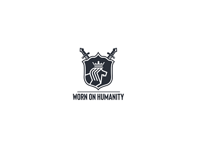 Worn On Humanity Logo Design brand designer branding brandmark business designer logo logo design logomark logopreneur