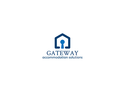 Gateway Accommodation Solutions Logo Design business design designer logo logo design logopreneur single unique logo