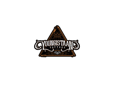 Youngistaan Tattoos Logo Design business designer graphic logo logo design logopreneur modern unique unique logo