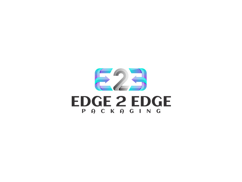 Edge 2 Edge Logo Design typography unique single abstract logo designer business unique logo logo design logopreneur logo
