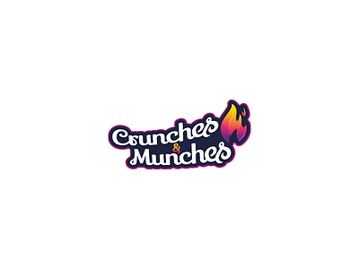 Crunches & Munches Logo design