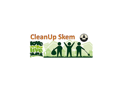 CleanUp Skem Logo Design