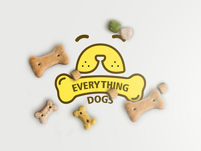 Everything Dogs | Branding billboards brand branding community design illustration logo poster typography web