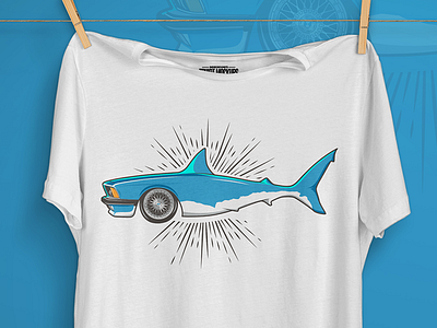 BMW Shark - Tshirt Design