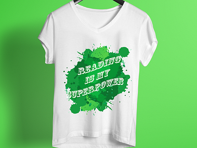 Reading Is My Superpower T Shirt Design 99 designs amazon colorful design design enjoy famous design summer t shirt text unique design