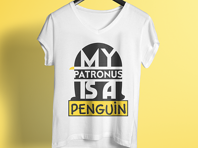My Patronus Is A Penguin T-Shirt Design 99 designs amazon cartoon colorful design design enjoy famous design summer t shirt tshirt unique design