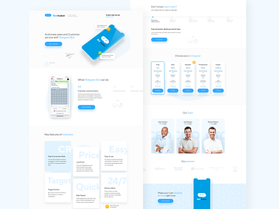 Botmaker Landing Page