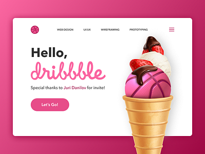 Hello, Dribbble!