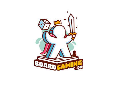 Boardgame boardgame boardgames branding cartoon logo game logo logo logo design sketch logo studio logo