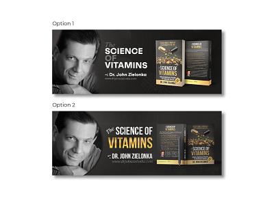 The Science Of Vitamins Book Banner Design