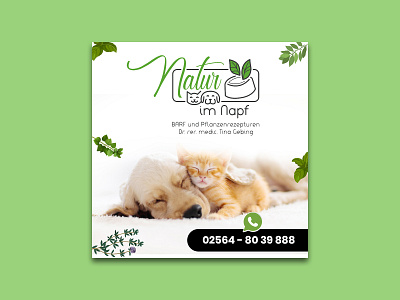 Natur Banner Design animal banner banner bazaar bannerbazaar creative banner design dog foundation google ad banner social media banner