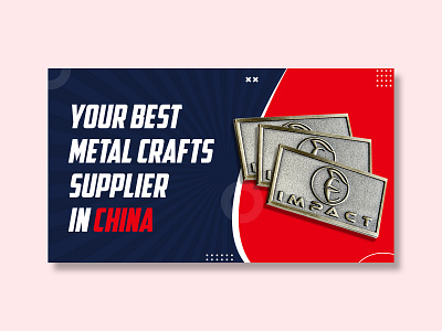 Metal Crafts Supplier Banner Design