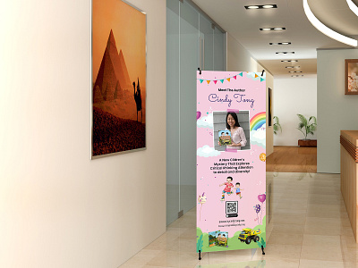 Children Promoting Book Banner Design banner banner bazaar bannerbazaar care children concept creative creative banner design google ad banner logo promote promoting social media banner