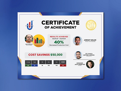 Certificate of Achievement Banner Design achievement advertisement banner banner bazaar bannerbazaar certificate concept creative creative banner design google ad banner illustration logo social media banner