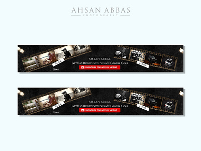 Ahsan Abbas Photography Banner Design advertisement banner banner bazaar bannerbazaar concept creative creative banner design google ad banner illustration logo photographer photography social media banner