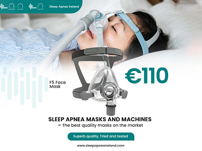 Sleep Apnea Ireland Banner Design | Social Media Design awesome banner banner bazaar bannerbazaar best creative banner design facebook google ad banner illustration latest logo machines masks minimal modren new quality social media banner trending