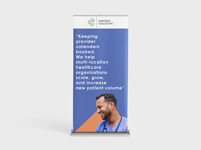 Strategy Collective Roll up Standee Banner Design awesome banner banner bazaar bannerbazaar creative banner design facebook google ad banner illustration instagram latest logo minimal modern post roll up social media ads social media banner standee trending