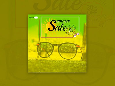 Summer sale - banner design