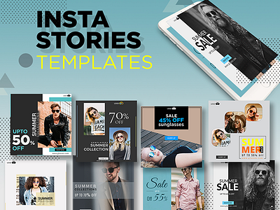 Insta Stories Templates - banner design banner bannerbazaar bannersmall cover creatve bannner google ad banner instagrm banner linked banner slider social media banner