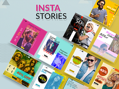 Insta Stories - banner design banner banner bazaar banner small bannerbazaar creative banner design google ad banner illustration instagram banner linked banner logo social media banner