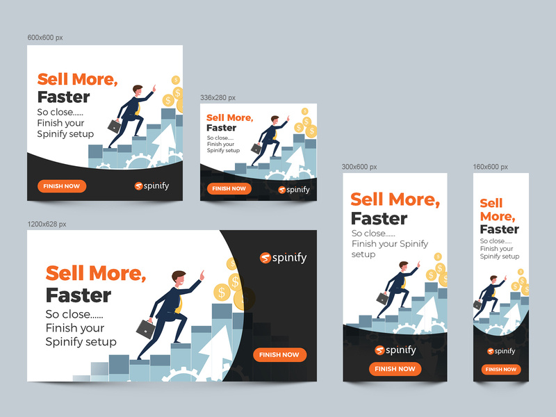 Sell More Faster Banner Design by Banner Bazaar on Dribbble