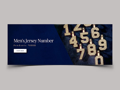 Men's Jersey Number Pendants banner banner bazaar banner design banner small bannerbazaar cover creative banner design google ad banner pendants sale social media banner