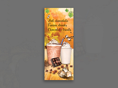 Hot chocolate Frozen Drinks Chocolate Treats banner banner bazaar banner design banner small bannerbazaar chocolate cover creative banner design drinks google ad banner hot sale social media banner