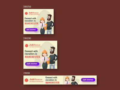 Connect With Recruiters In Manchester banner banner bazaar banner design banner small bannerbazaar cover creative banner design google ad banner sale social media banner
