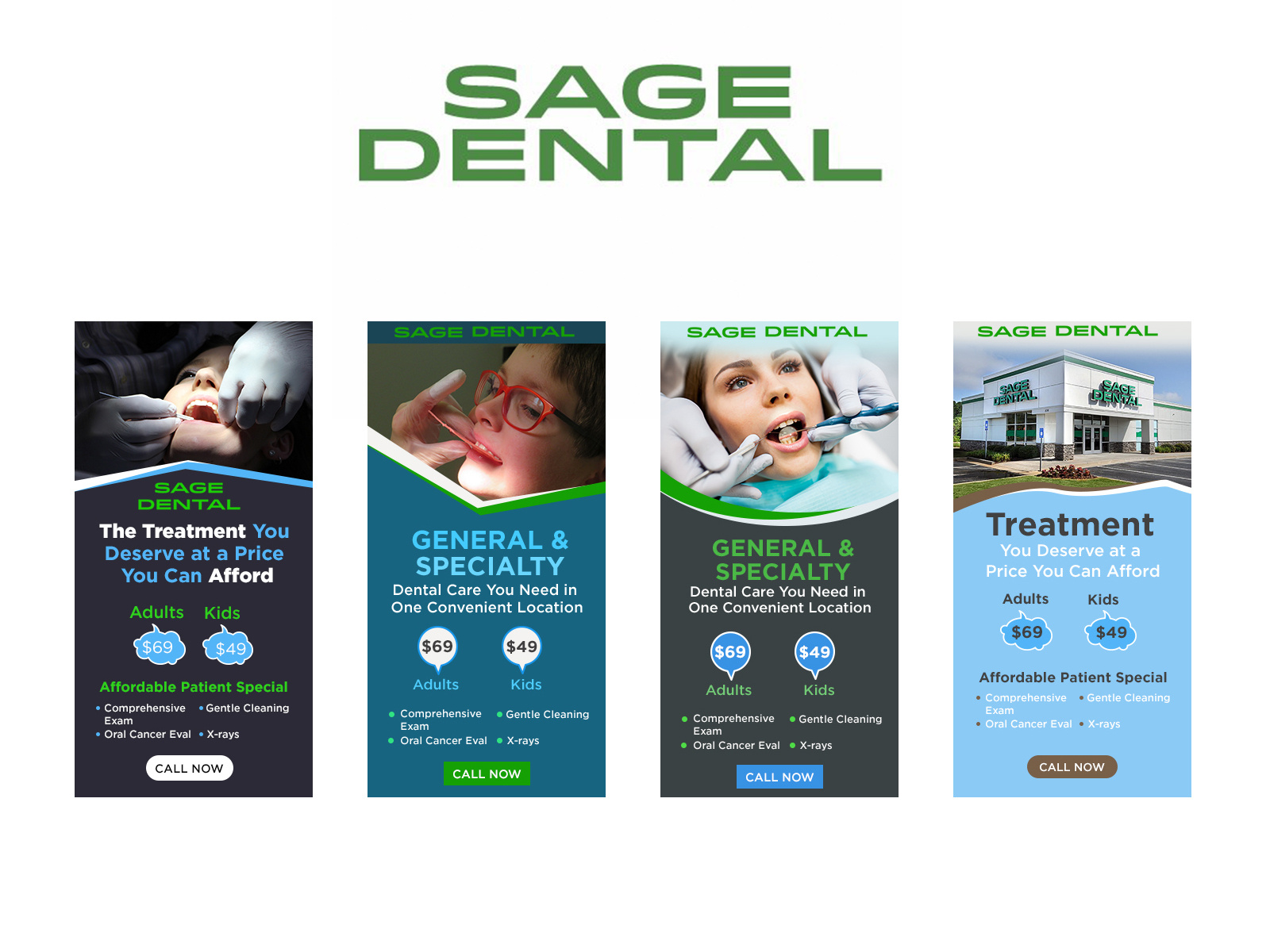 Sage Dental Banner Design by Banner Bazaar on Dribbble