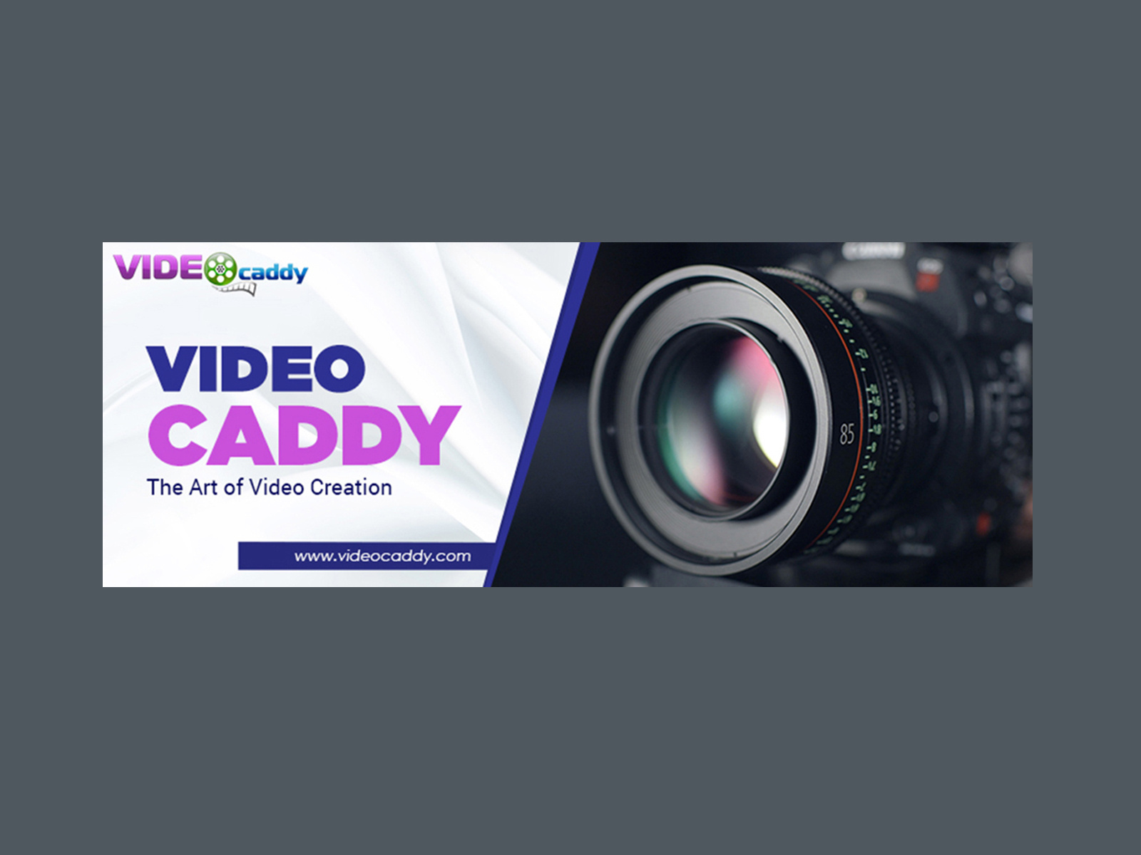 Video Caddy Banner Design by Banner Bazaar on Dribbble