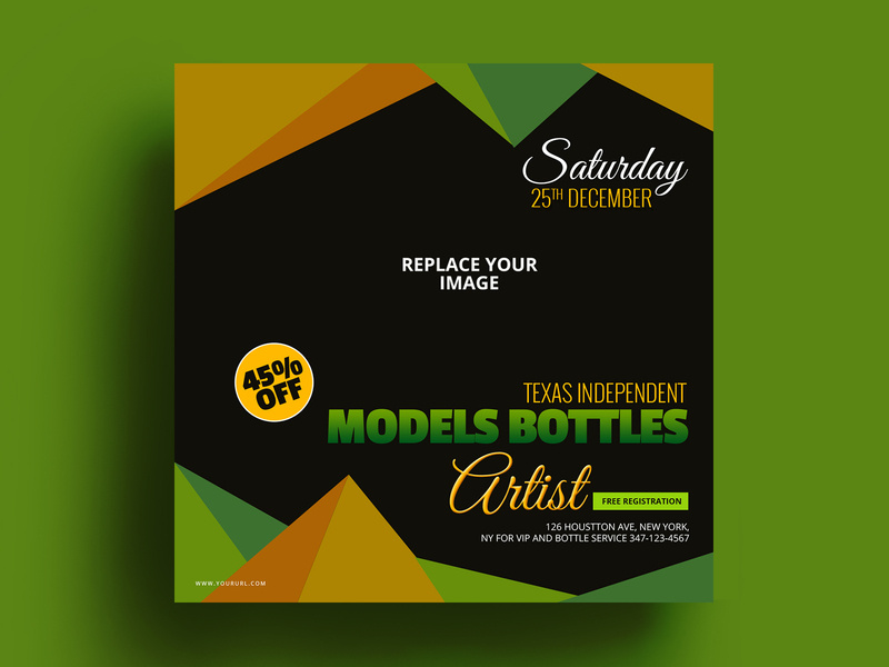 Models Bottles Banner Design By Banner Bazaar On Dribbble