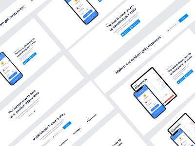 CallToAction UI KIT agency app design app landing business call to action clean creative design marketing minimal ui