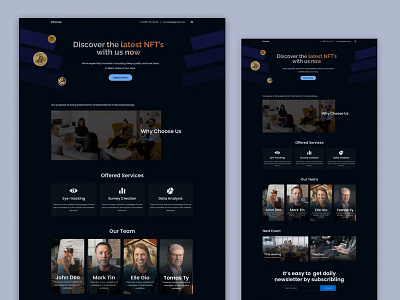 Ethoroa - NFT Website Design Template blockchain nft collectibles crypto crypto art crypto asset crypto marketplace digital item nft nft assets nft gaming nft marketplace