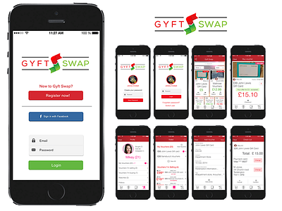 Gyftswap - Mobile App