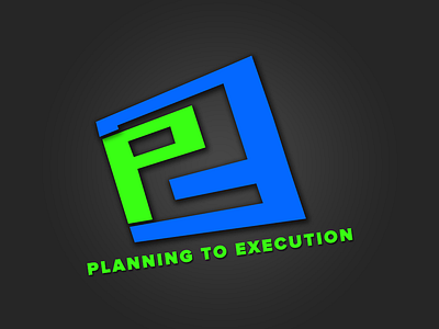 P2e logo event management execution planning social