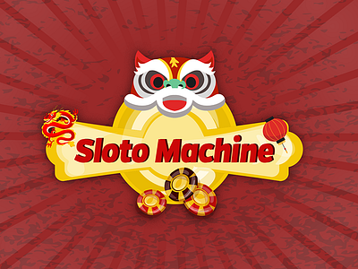 Sloto Machine Game Logo/Splash 3d game sloto machine
