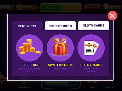 Send Gifts - Sloto Game