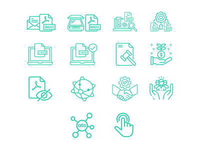 Invoice Icons Design