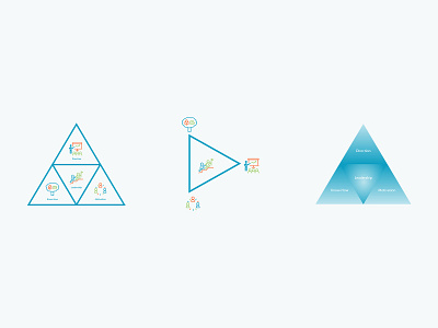 Triangle Curve Icons app branding curve design icon icons illustration ios set type typography