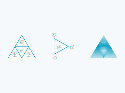 Triangle Curve Icons