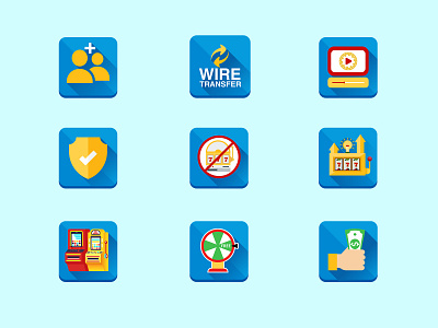 Wire Transfer Icon Design