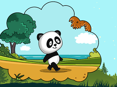 Mr Panda goes to .. ?