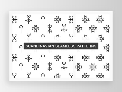 Scandinavian seamless patterns