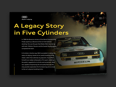 Audi in rallying concept audi concept history legacy website