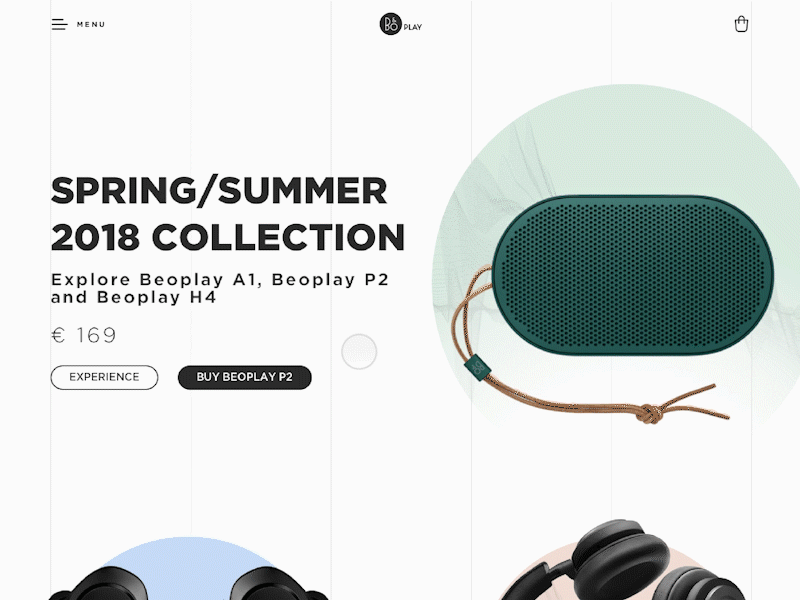 Beoplay Redesign - Navigation