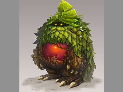 Forest inhabitant character color forest game inhabitant ios monster