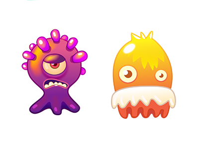 Characters (Affinity Designer)