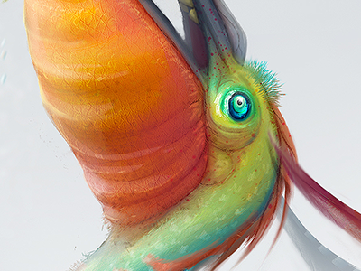 Concept: Predator bird art beast bird casual cg concept game illustration paint painting